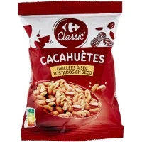Cacahuètes grillées à sec